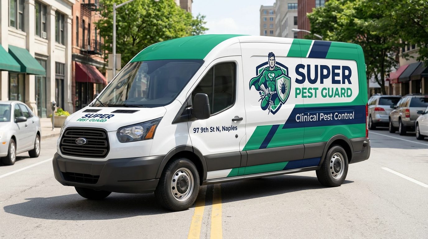 Super Pest Guard service van
